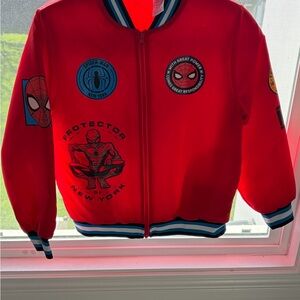 Marvel Spider-Man Red Jacket with Blue Accents
